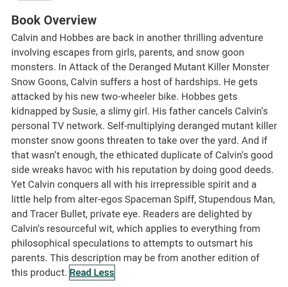 GUC VINTAGE CALVIN AND HOBBS PAPERBACK BOOKS - Picture 16 of 16